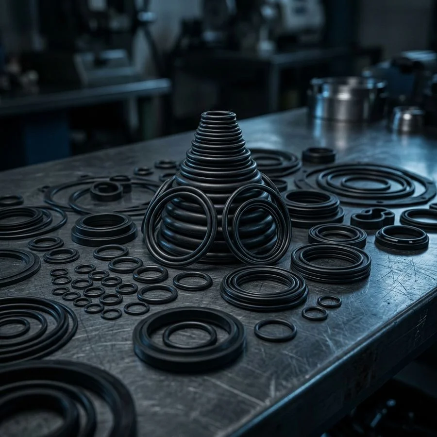 Precision elastomeric seals and O-rings